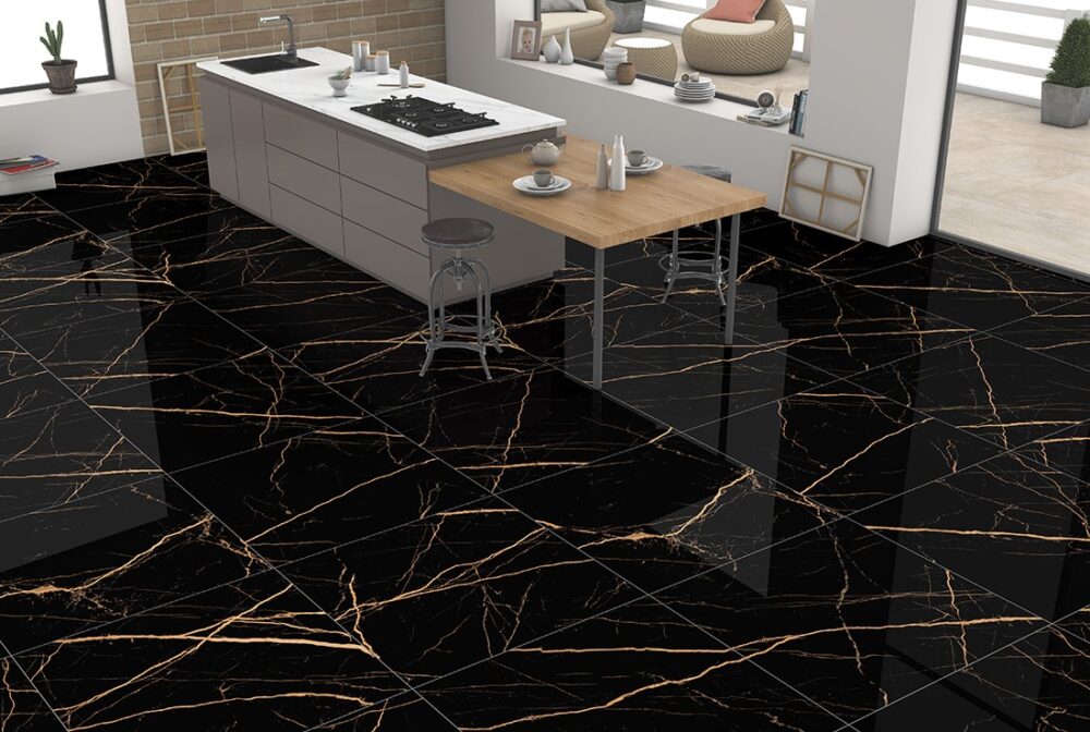 Atlantis Black Gold Tile