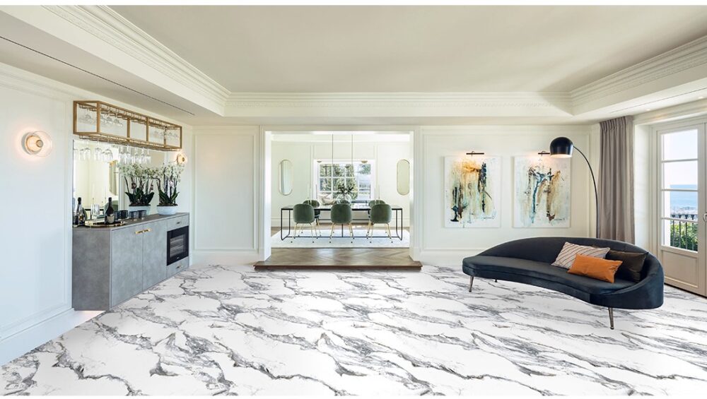 Calacatta Borghini Grey Porcelain Tile