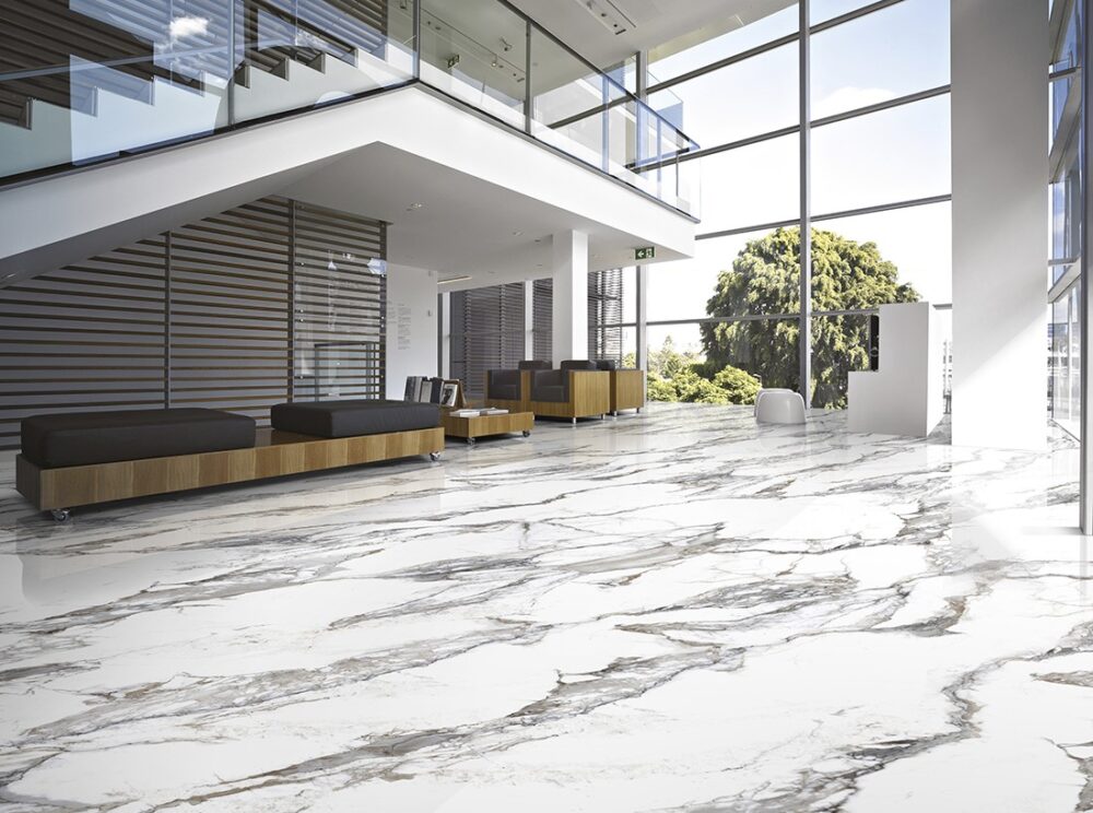 Calacatta Borghini Grey Porcelain Tile