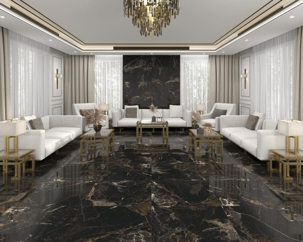 Caronte Marble Effect Porcelain Tile