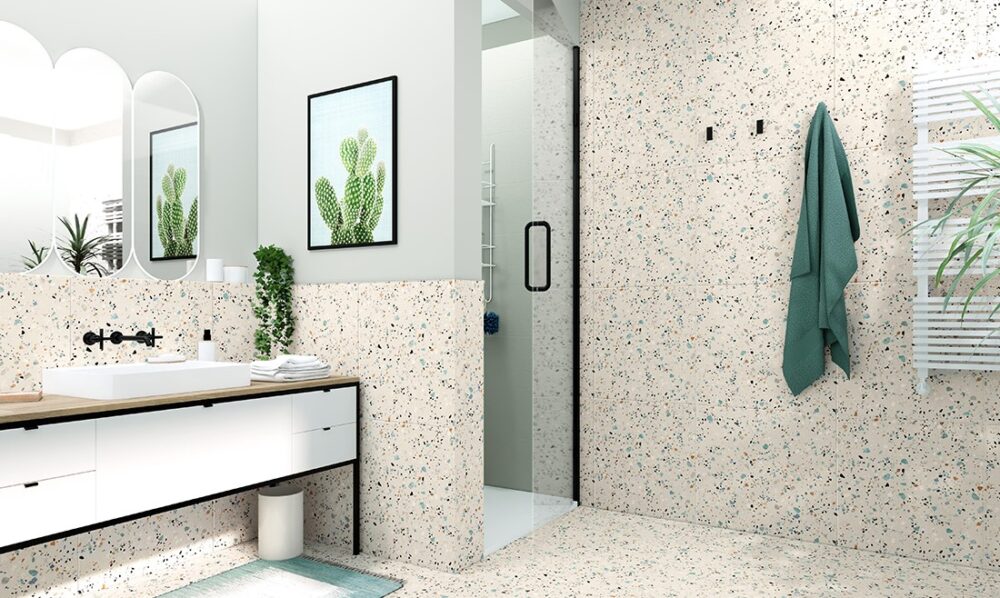 Gobi Terrazzo Effect Porcelain Tile