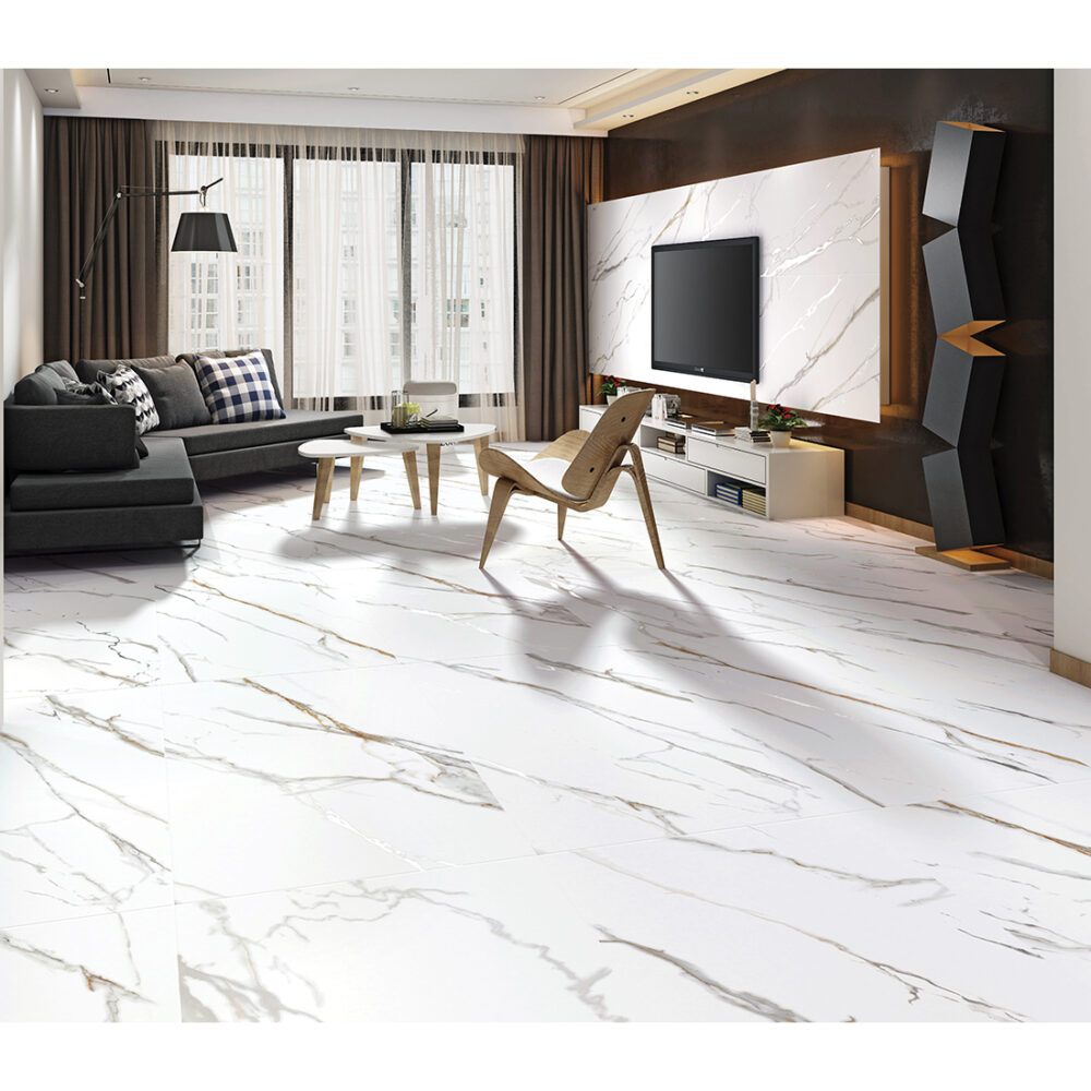 Statuario Wall & Floor Porcelain Tile