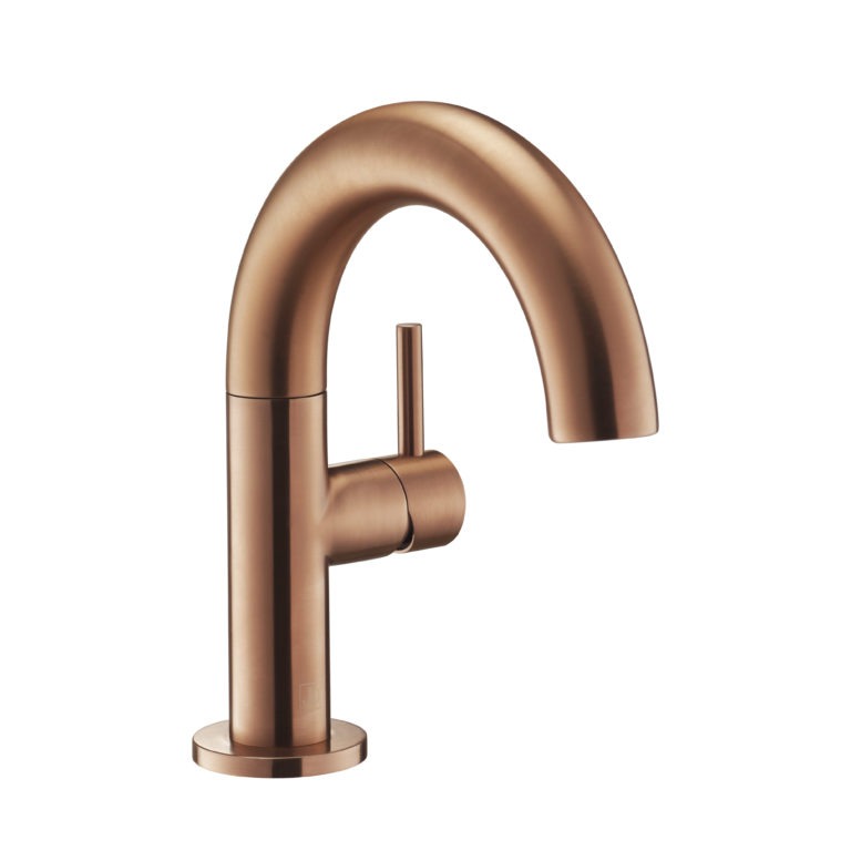 VOS Brushed Bronze lever basin mixer