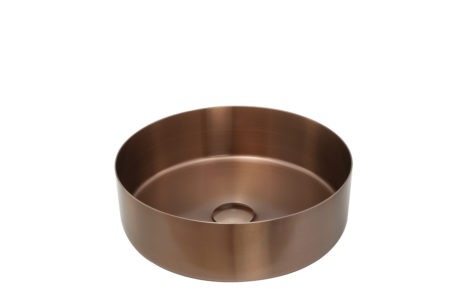 VOS Brushed Bronze Brushed Bronze Grade 316 Stainless Steel Counter Top Basin