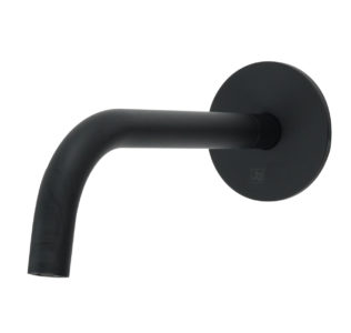 VOS Matt Black Slim Bath / Basin Spout