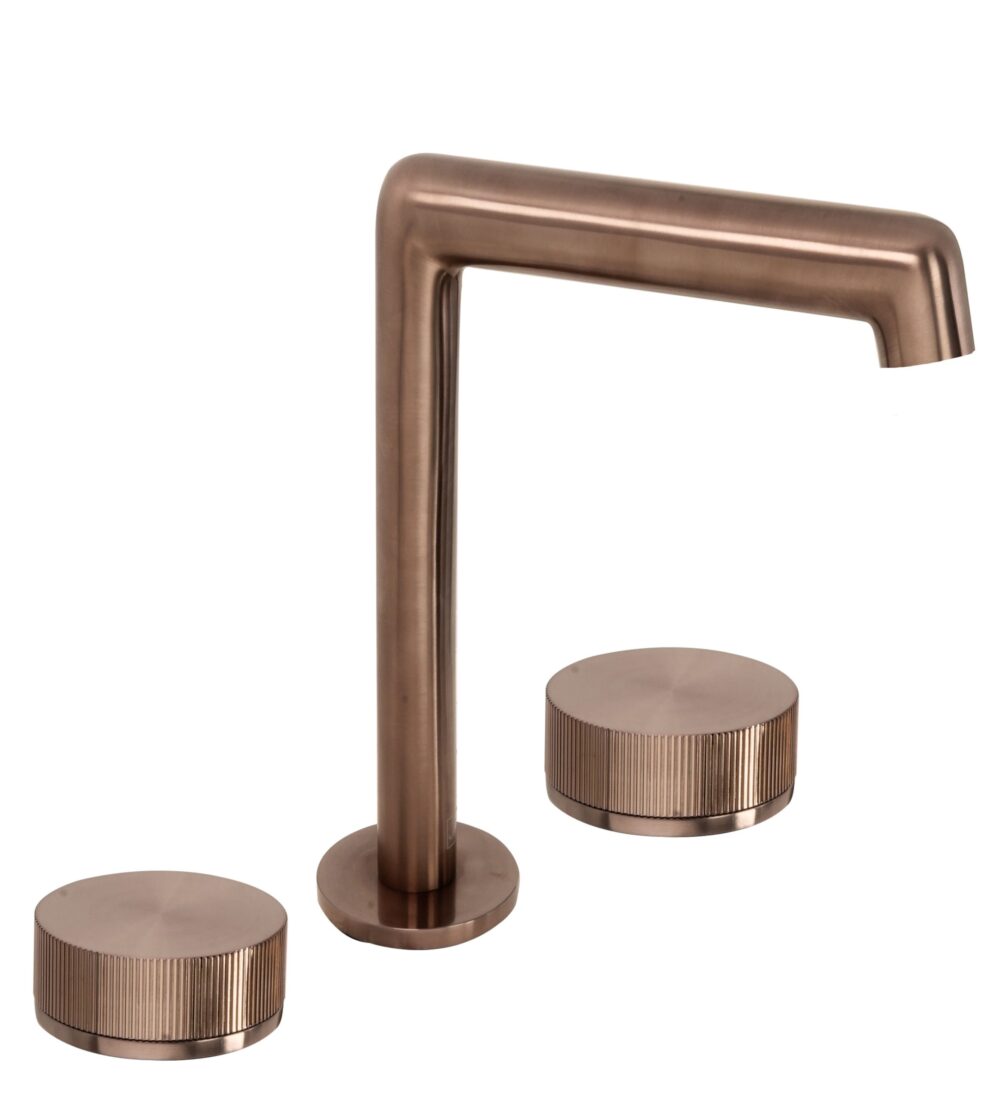 EVO Brushed Bronze Taps By JTP