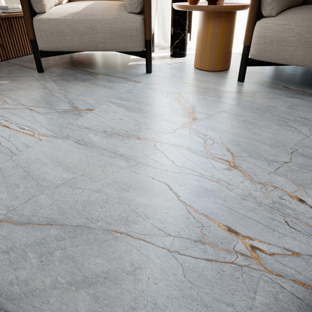 The Blue Roma range by Grespania is an exquisite collection of porcelain tiles inspired by the timeless beauty of natural marble. Showcasing a striking blue-toned marble effect with intricate veining and rich, luxurious patterns, this range blends sophistication with durability. Perfect for both residential and commercial spaces, Blue Roma tiles are available in various formats and finishes, allowing for endless design possibilities. Whether used for floors, walls, or feature surfaces, this collection adds a touch of elegance and modernity to any interior or exterior setting, making it a preferred choice for architects and designers seeking premium quality and stunning aesthetics.