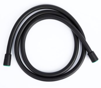 VOS Matt Black 1.50m Matt Black Plastic Hose