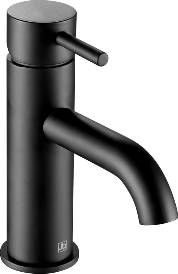 VOS Matt Black lever basin mixer