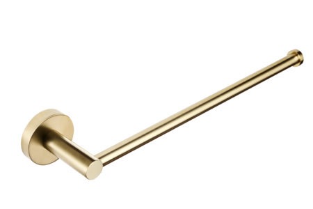 VOS Brushed Brass Towel Rail 300mm