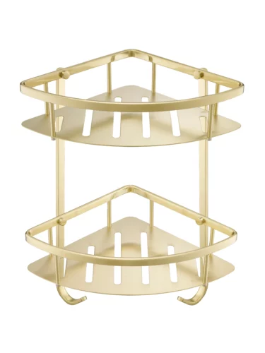 VOS Brushed Brass Twin Basket