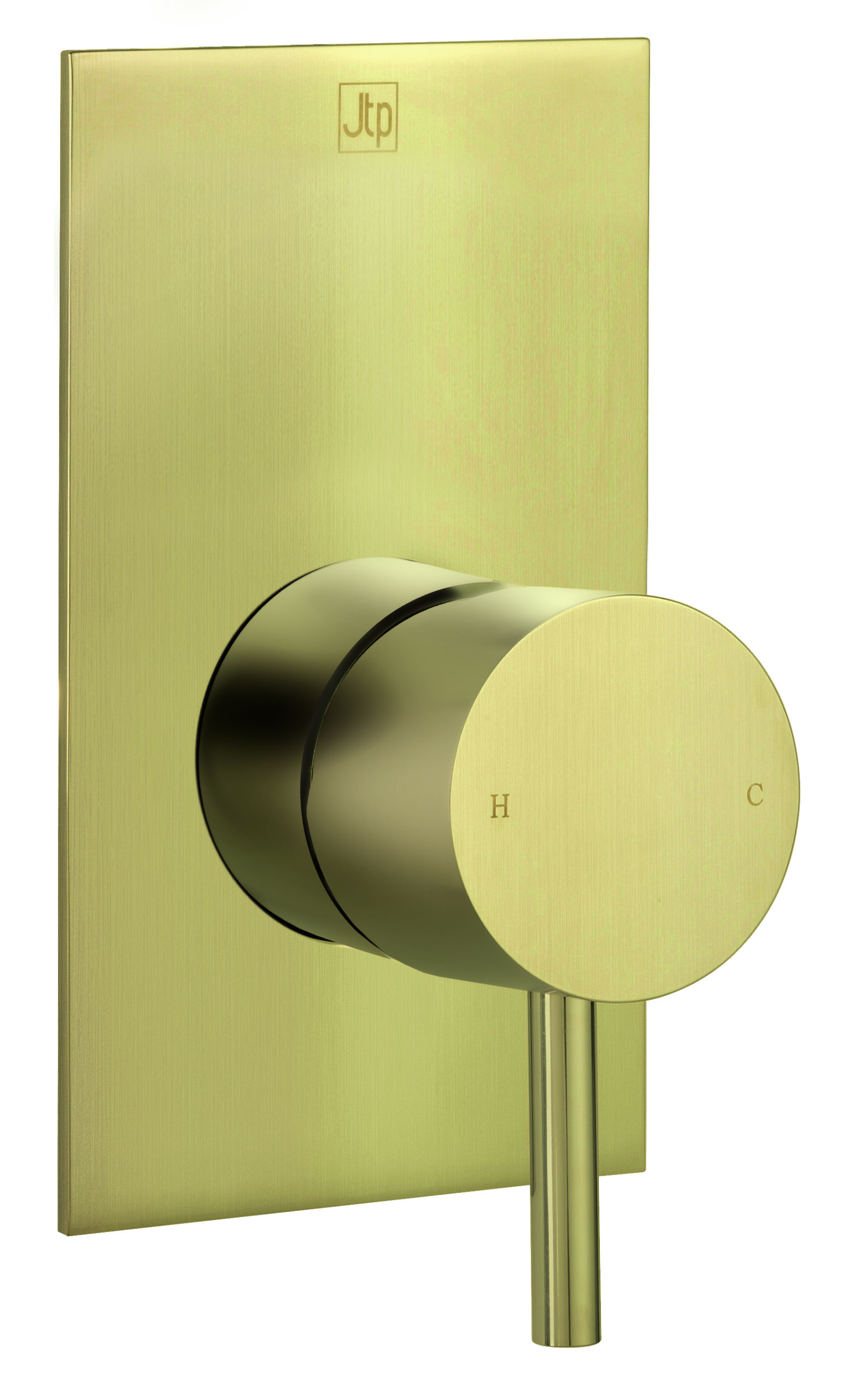 VOS Brushed Brass Single Lever Manual Valve