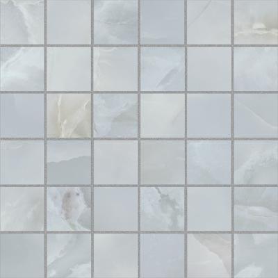 30x30cm Mosaico Onyx Lux T5 Light Blue