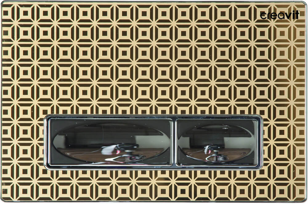 Stainless Control Panel (Gold Pattern)