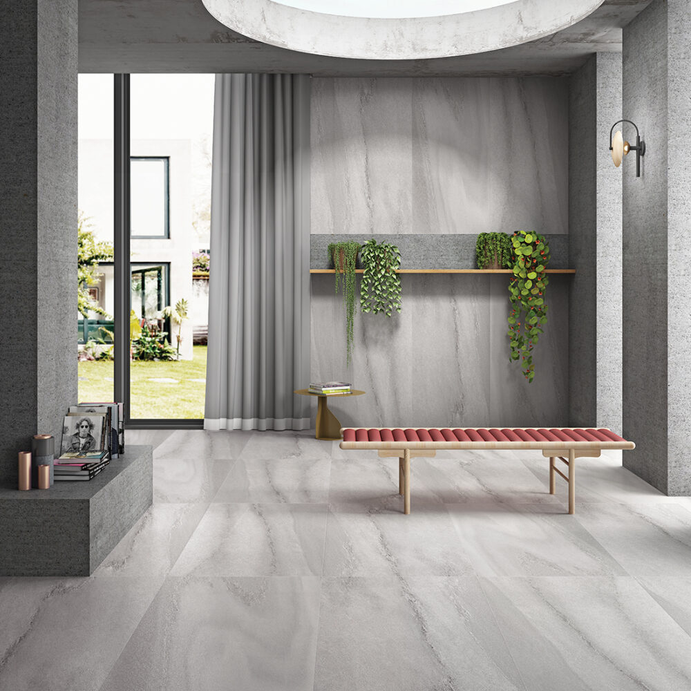 Dazzle Urbano Gris Sugar Porcelain Tiles