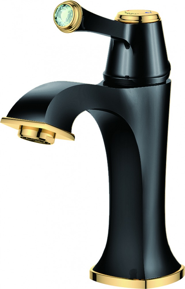 Elegant Basin Faucet - Black&Gold