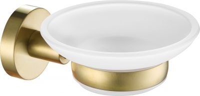 VOS Brushed Brass Soap Dish