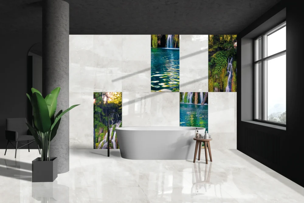 Waterfall porcelain stoneware Tile By Ceramiche Brennero