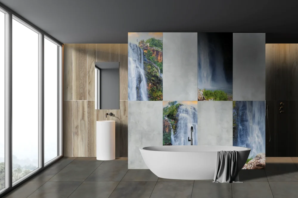 Waterfall porcelain stoneware Tile By Ceramiche Brennero