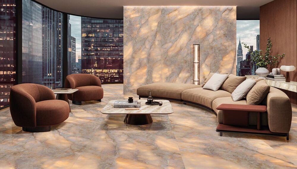 Tele di Marmo Lumia Luxury Porcelain Tile by Emilceramica