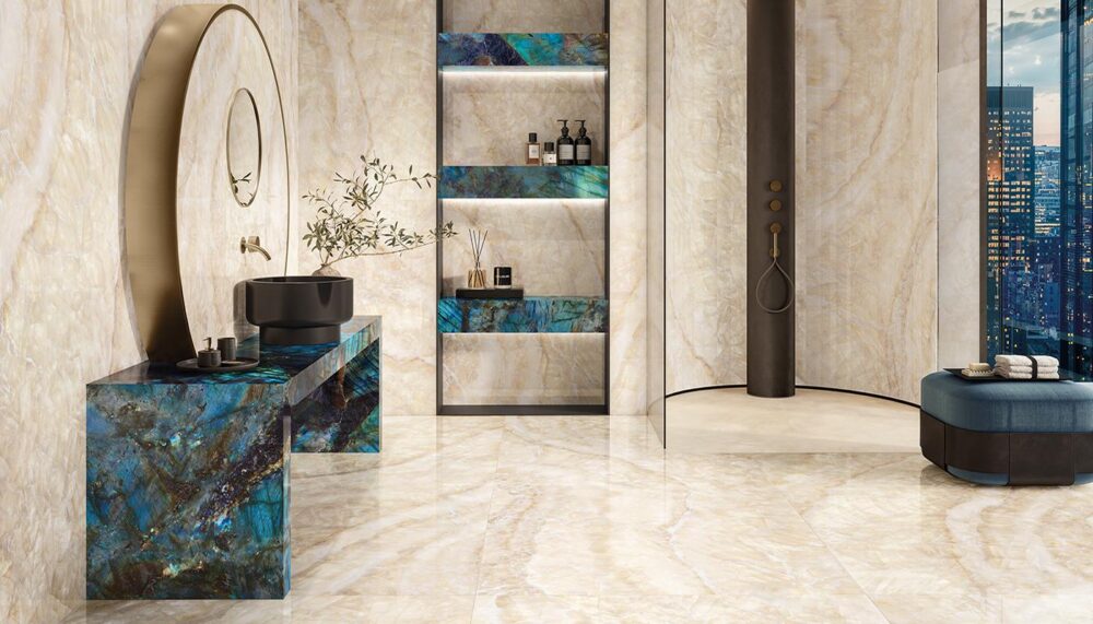 Tele di Marmo Lumia Luxury Porcelain Tile by Emilceramica